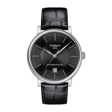 Tissot Carson Premium Powermatic 80 Stainless Steel / Black / Strap