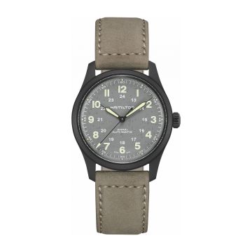Hamilton Khaki Field Titanium Auto 38 / PVD / Grey