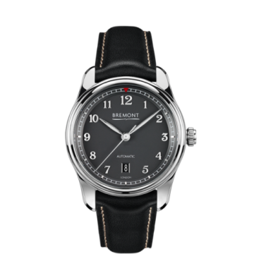 Bremont Airco Mach 2 Stainless Steel / Black / Calf