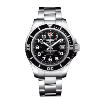 Breitling Superocean II 42 Stainless Steel / Volcano Black / Bracelet