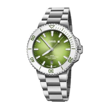 Oris Aquis Date 43.5 Taste of Summer Watermelon Green