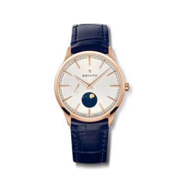 Zenith Elite Moon Phase 40 Rose Gold / Silver