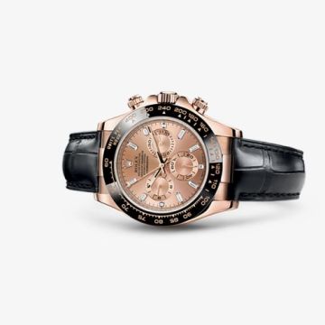 Rolex Cosmograph Daytona Everose / Cerachrom / Pink Baguette / Strap