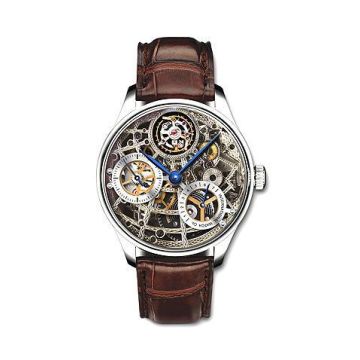 IWC Schaffhausen Portugieser Tourbillon Mystere Squelette White Gold