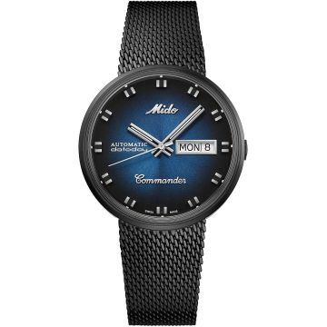 Mido Commander Shade PVD / Blue / Bracelet