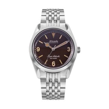 Nivada Grenchen Super Antarctic 3.6.9. Tropical / Stainless Steel / Beads of Rice