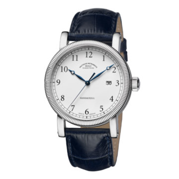 Mühle Glashütte Teutonia III Handaufzug White / Strap