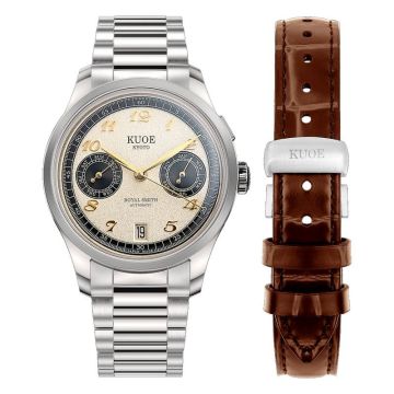 Kuoe Kyoto Royal Smith 90-010 Automatic Panda x Grainy Finish Dial