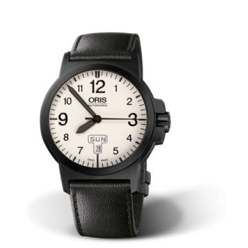 Oris BC3 Advanced Day Date DLC / White / Leather