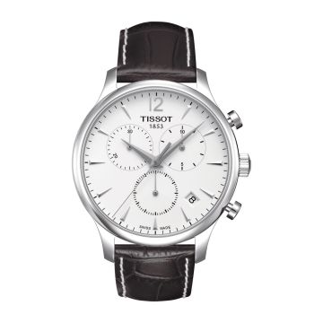 Tissot Tradition Chronograph Stainless Steel / Silver