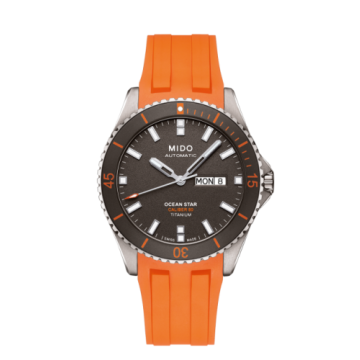 Mido Ocean Star 200 Titanium / Grey / Rubber