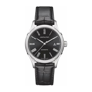 Hamilton Valiant Auto 40 Stainless Steel / Black