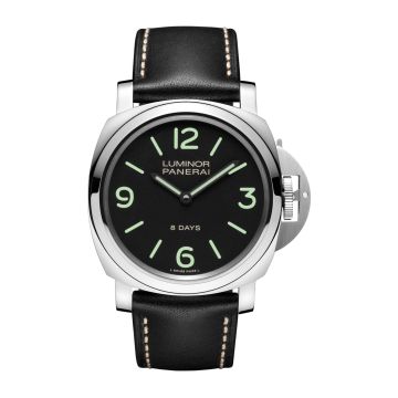 Panerai Luminor Base 44 8 Days Stainless Steel / Black
