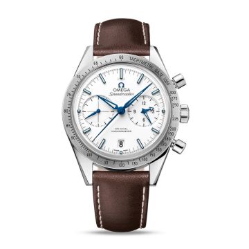 Omega Speedmaster 57 Co-Axial Titanium / White
