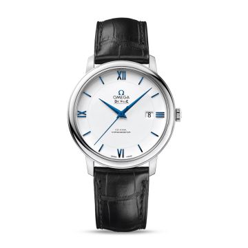 Omega De Ville Prestige Co-Axial 39.5 White Gold / White