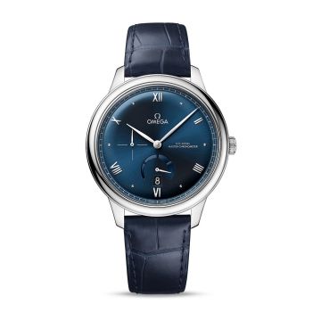 Omega De Ville Power Reserve Master Chronometer Stainless Steel / Blue