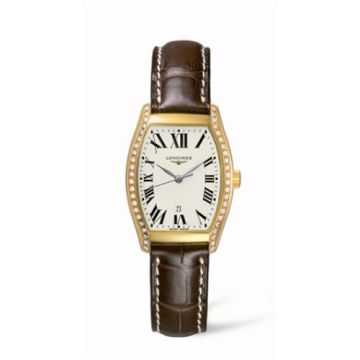 Longines Evidenza 26 Quartz Yellow Gold Diamonds