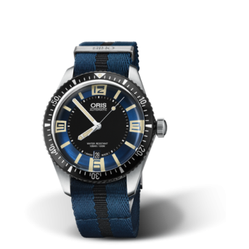 Oris Divers Sixty-Five 40 Stainless Steel / Blue / NATO