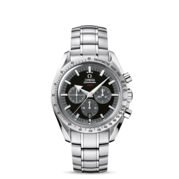 Omega Speedmaster Broad Arrow 1957 Stainless Steel / Black / Bracelet