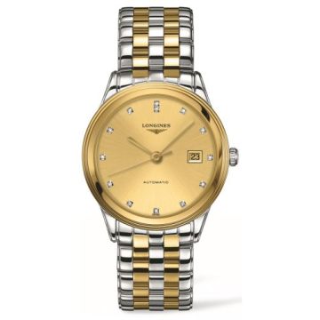 Longines Flagship 38.5 Two Tone / Gold Diamond