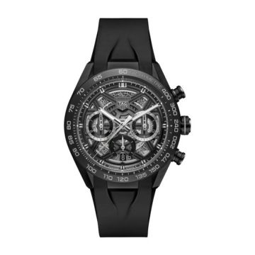 TAG Heuer Carrera Chronograph Extreme Sport DLC Titanium - Ceramic / Black / Rubber