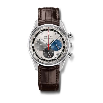 Zenith El Primero Chronomaster 38 Stainless Steel / Silver / Alligator