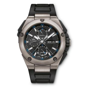 IWC Schaffhausen Ingenieur Double Chronograph Titanium / Black