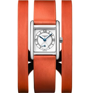 Longines Mini Dolce Vita 21.5 Quartz Stainless Steel / Silver / Triple Cuff Brown XS