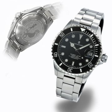 Steinhart Ocean 39 BLACK Ceramic Diver Watch
