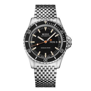 Mido Ocean Star Tribute Stainless Steel / Black