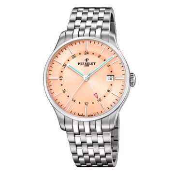 Perrelet Weekend GMT Saumon