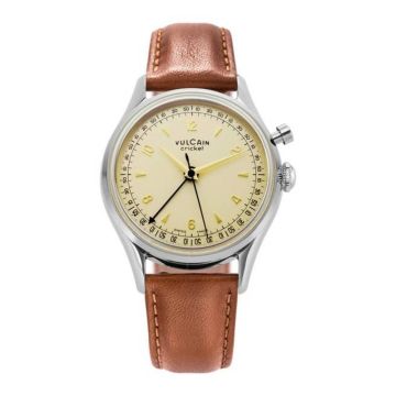 Vulcain Cricket Tradition 36mm Eggshell