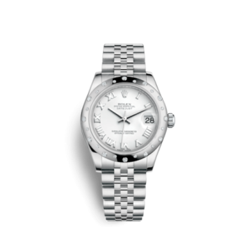 Rolex Datejust 31 Stainless Steel Domed Diamond / Jubilee / White Roman