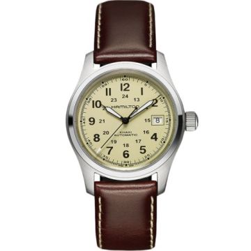 Hamilton Khaki Field Automatic 38 Stainless Steel / Beige