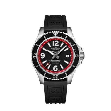 Breitling Superocean 42 Stainless Steel / Black - Red / eComm