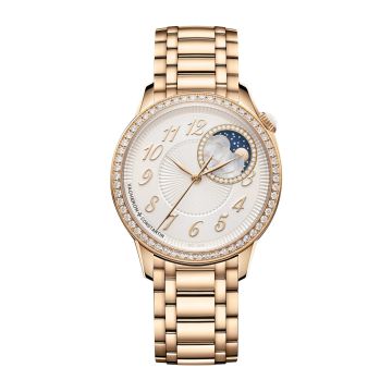 Vacheron Constantin Égérie Moonphase 37 Pink Gold - Diamond / Silver / Bracelet