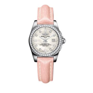 Breitling Galactic 29 Stainless Steel / Diamond / Pearl Diamond / Sahara
