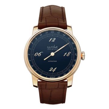Gustave & Cie 24H Paul Or Rose & Bleu 39mm