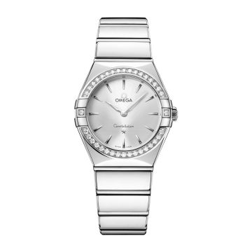 Omega Constellation 28 Quartz Stainless Steel - Diamond / Silver