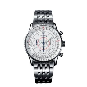 Breitling Montbillant 38 Stainless Steel / White / Japan Special Edition