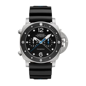 Panerai Luminor Submersible 47 3 Days Chrono Flyback Automatic Titanium / Ceramic / Black