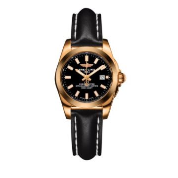 Breitling Galactic 29 Rose Gold / Trophy Black / Calf