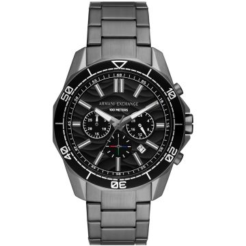 Armani Exchange Spencer Chronograph Grey / Black 44mm