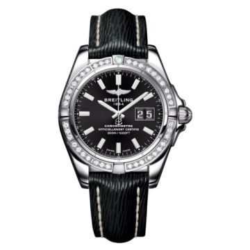 Breitling Galactic 41 Stainless Steel / Diamond / Onyx Black / Sahara