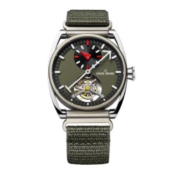 Louis Erard Excellence Le Régulateur Tourbillon Louis Erard x Alain Silberstein III Titanium / Khaki