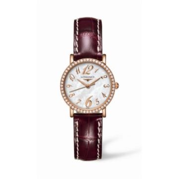 Longines Presence 26.8 Quartz Pink Gold Diamond
