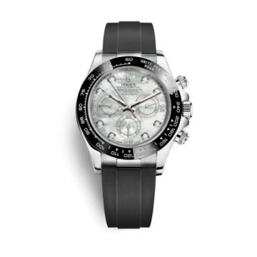 Rolex Cosmograph Daytona White Gold / Cerachrom / MOP - Diamond / Oysterflex