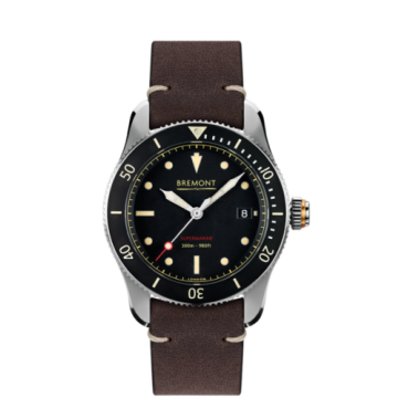 Bremont Supermarine S301 Stainless Steel / Black / Calf
