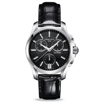 Certina DS Prime Chronograph Black