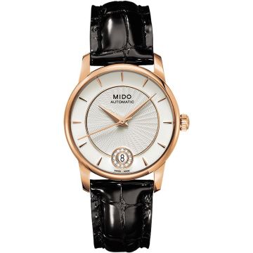 Mido Baroncelli Lady Diamonds Rose Gold  / Silver
